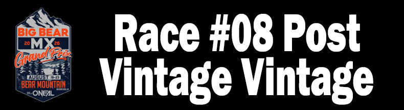 Race #08 Post Vintage Vintage Hooligan