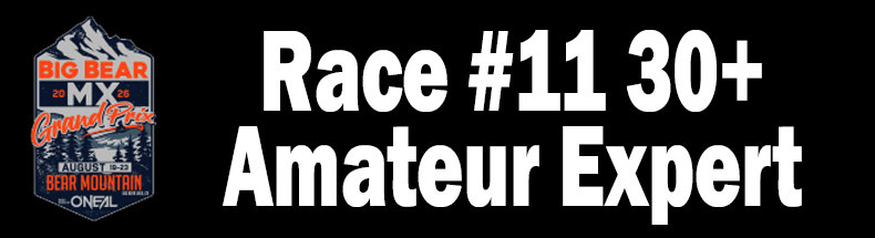 Race #11 30+ Amateur Expert